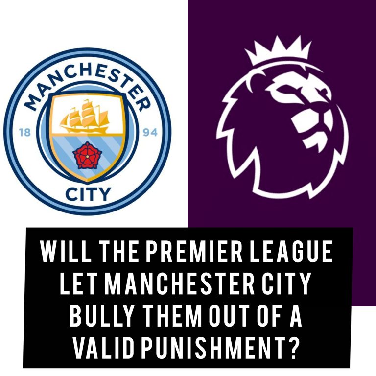Will the Premier League allow Manchester City to bully them out of a valid punishment?
